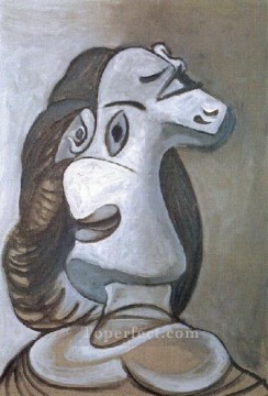 Cabeza Mujer 1924 cubista Pablo Picasso Pinturas al óleo